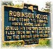 Robinson House marker